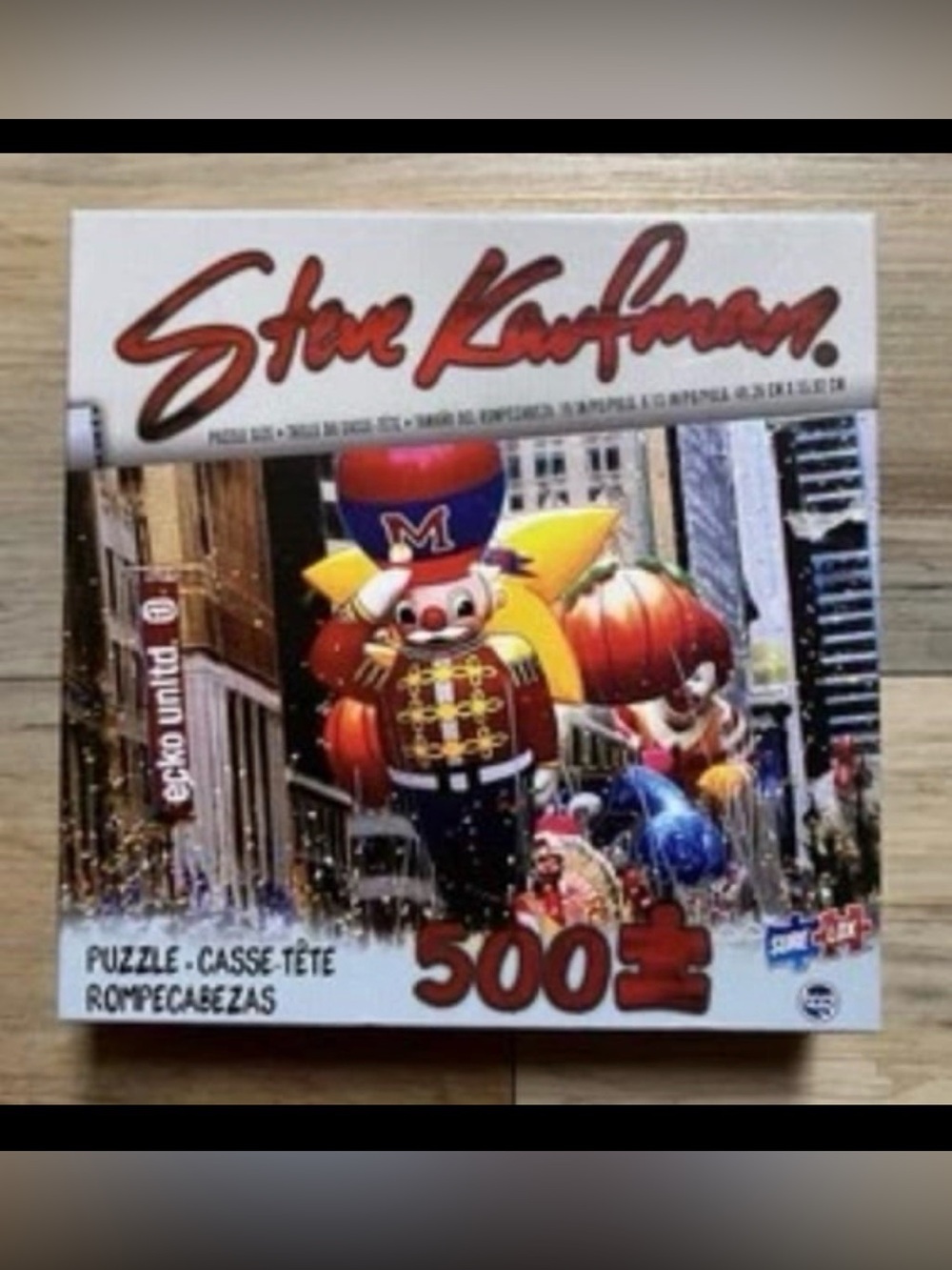 19 X 13 “Macy's Parade” Steve Kaufman 500 Piece Puzzle #01186